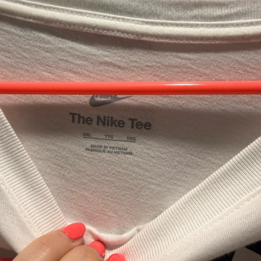 Nike White Long Sleeve Shirt - Picture 2 of 2